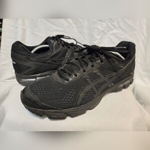 Asics GT1000-4 RUNNING SHOES BLACK US MENS 12 T5A2N
